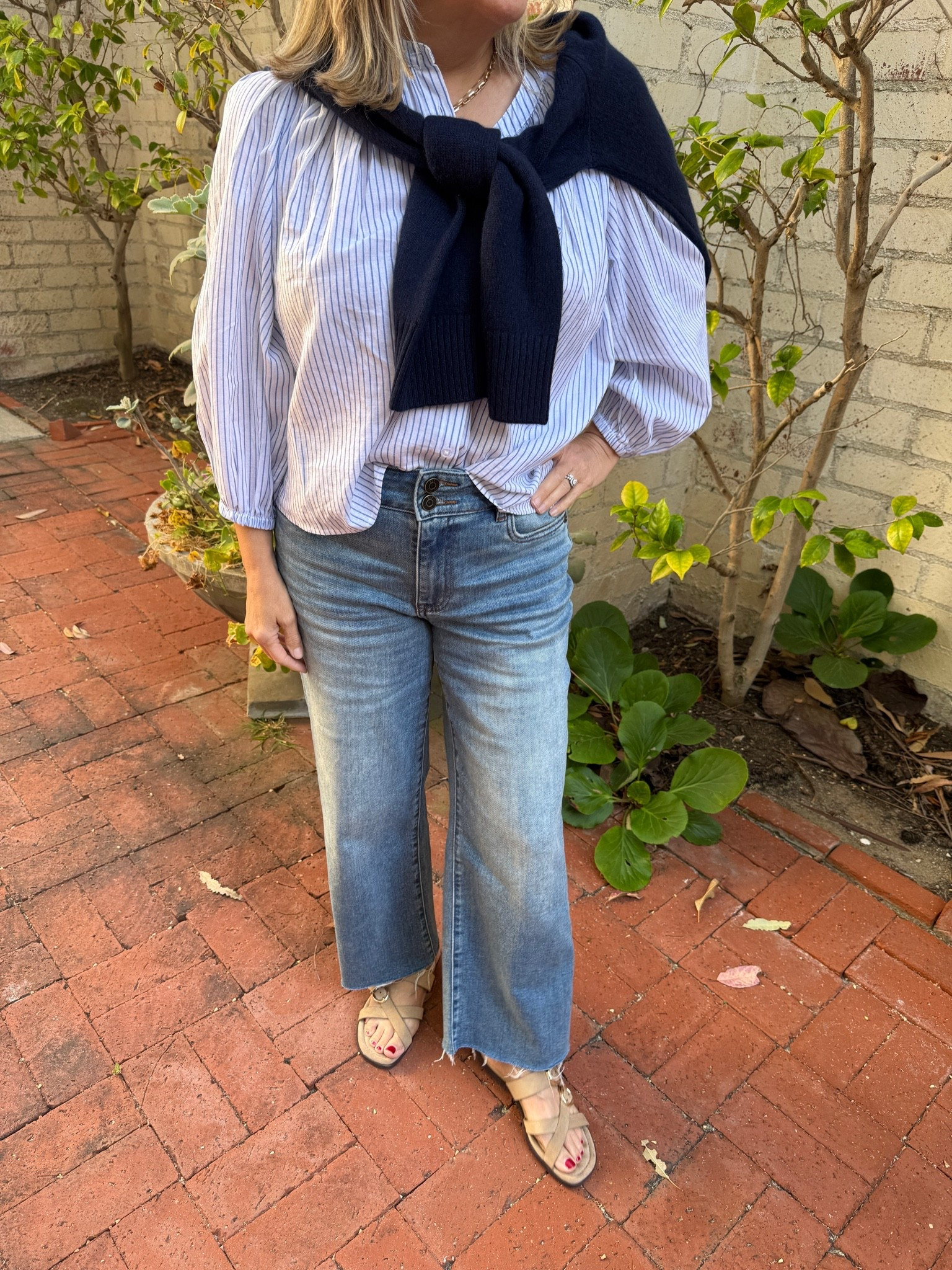 Great pieces make getting dressed easy! Follow me for more over 50 comfortable, belly camouflage style! ￼

#LTKOver40 #LTKSaleAlert #LTKootd