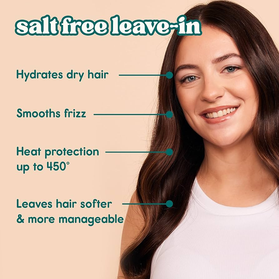 Nature Spell Rosemary Water Leave in Conditioner, Promotes Hair Growth, Heat Protection Spray, De... | Amazon (US)