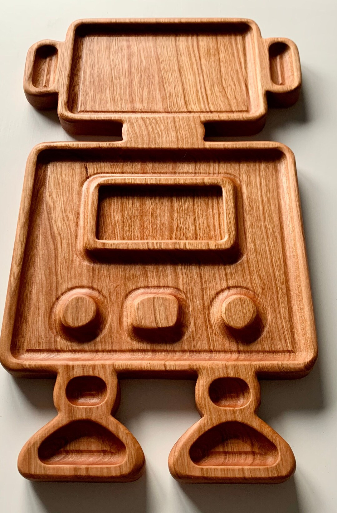 Wood Sensory Tray | Robot Plate | Wood Toys | Toy Robot | Tinker Tray | Kids Gift | Sensory Bin |... | Etsy (CAD)