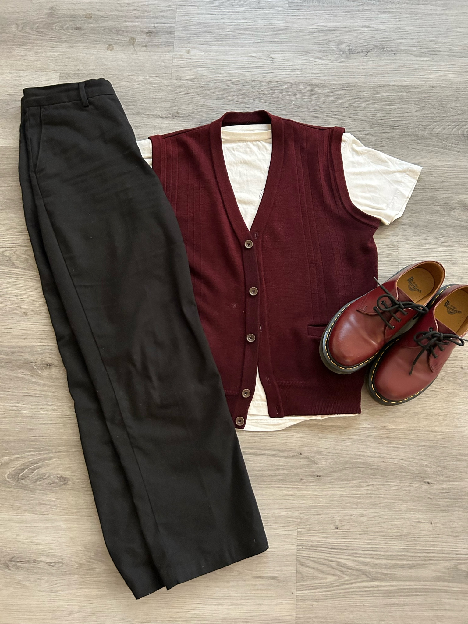 Maroon sweater vest men’s work outfit  

#LTKstyletip #LTKworkwear #LTKmens
