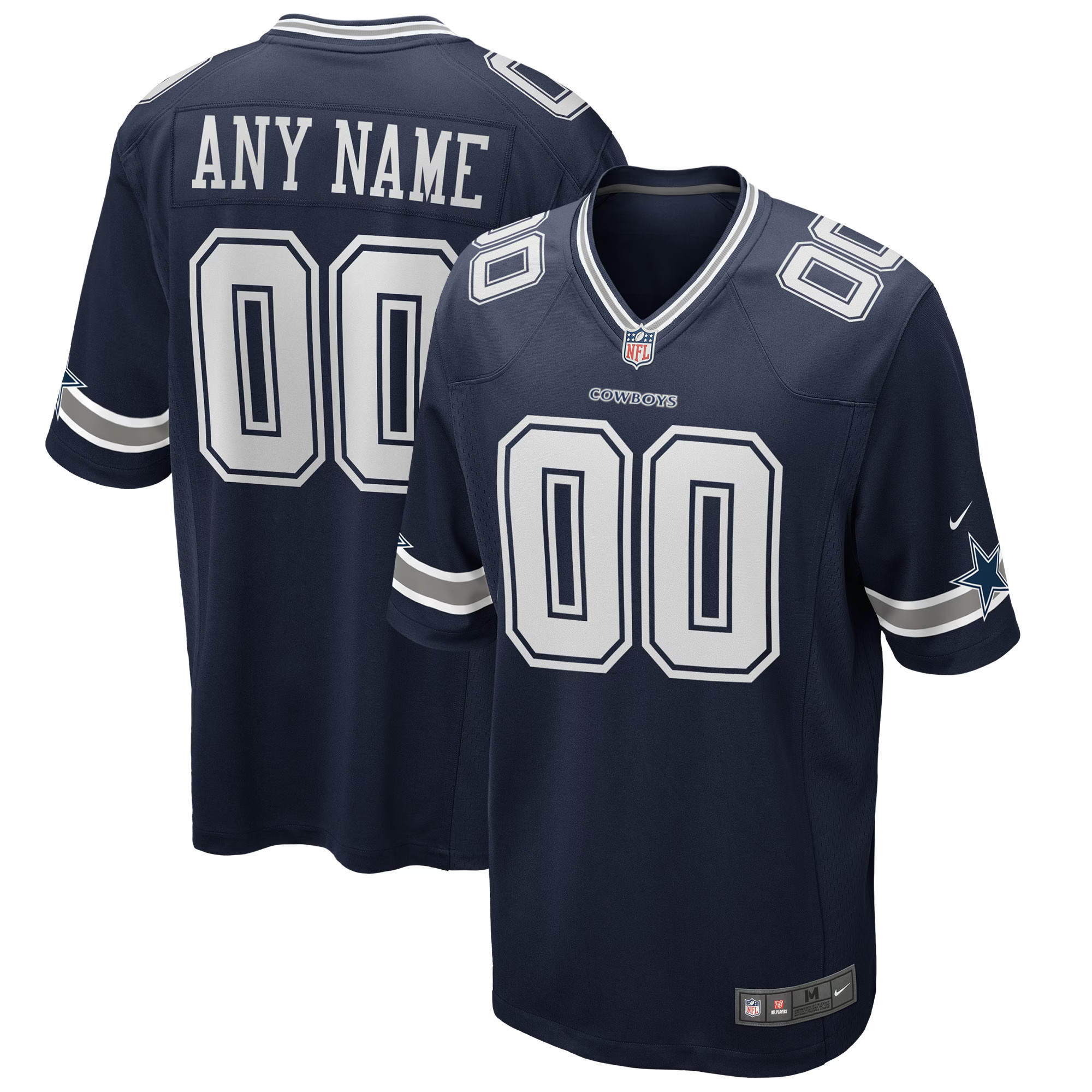 Dallas Cowboys Nike Custom Game Jersey - Navy | Fanatics