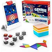 Osmo - Genius Starter Kit for iPad - 5 Educational Learning Games - Ages 6-10 - Math, Spelling, C... | Amazon (US)