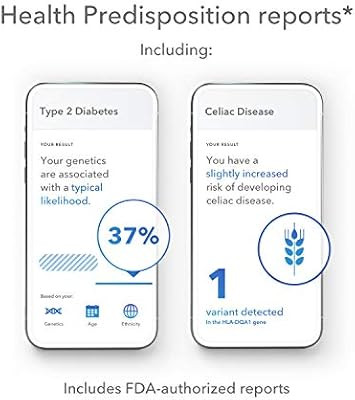 23andMe Health + Ancestry Service: Personal Genetic DNA Test Including Health Predispositions, Ca... | Amazon (US)