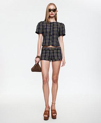 Women's Femme Button-Front Top | Macy's