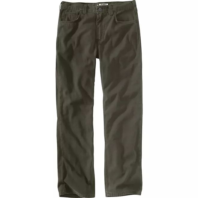 Carhartt Rugged Flex Relaxed Fit Canvas 5-Pocket Work Pants | Academy | Academy Sports + Outdoors