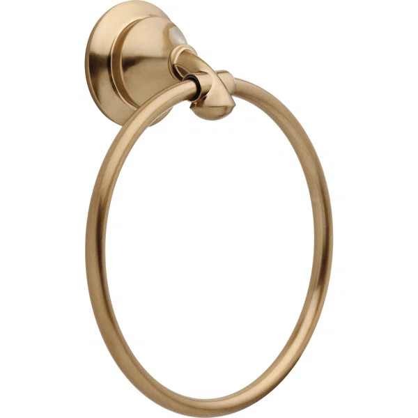 79446-CZ Linden™ Wall Mount Round Closed Towel Ring Bath Hardware Accessory | Wayfair North America