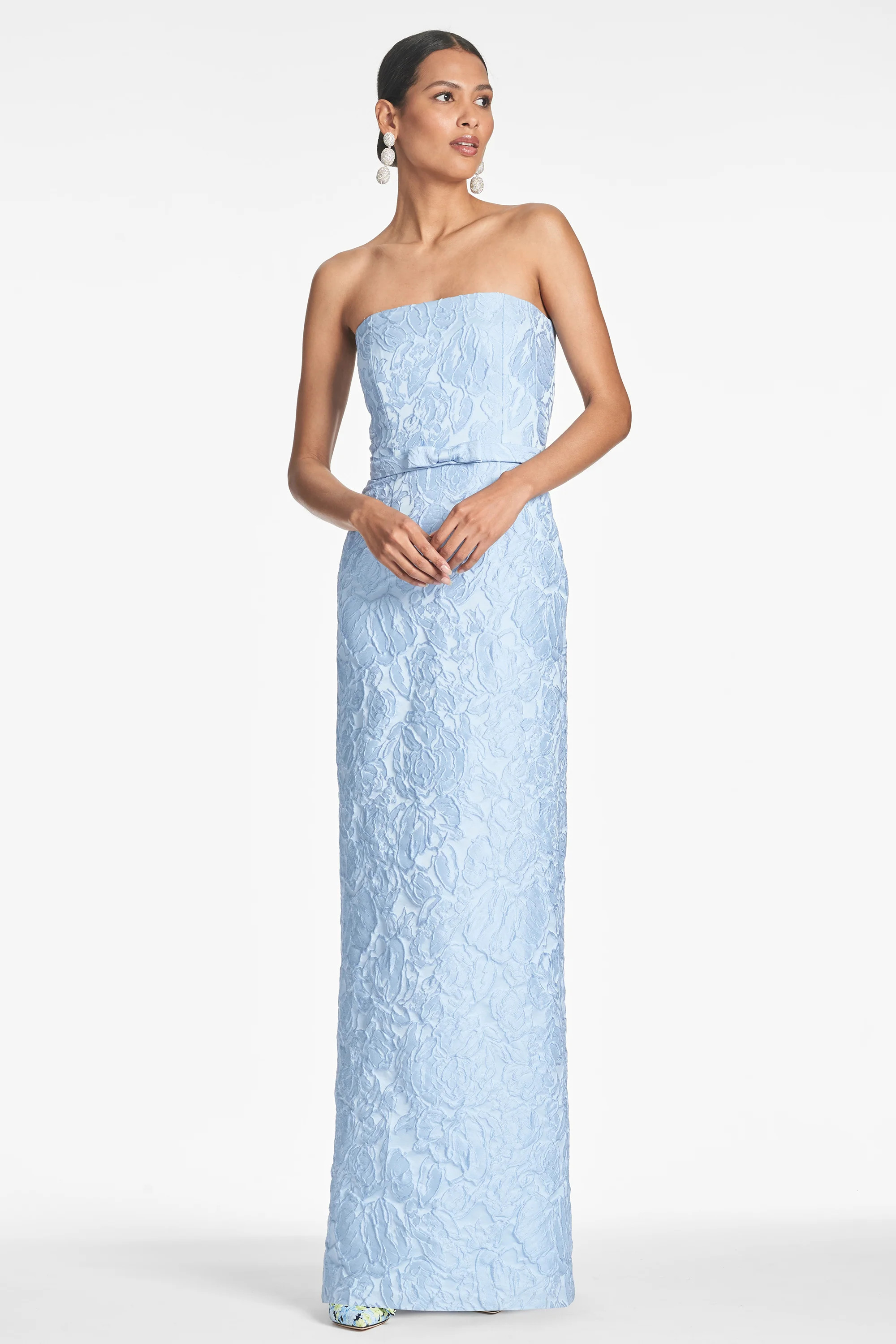 SOPHIA GOWN - ICE BLUE | Sachin and Babi