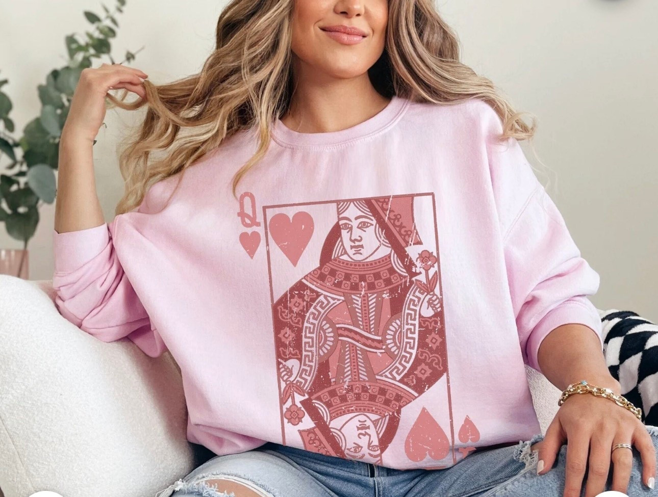 Queen of Hearts sweatshirt!  ❤️

#LTKmomlife #LTKValentine #LTKSaleAlert