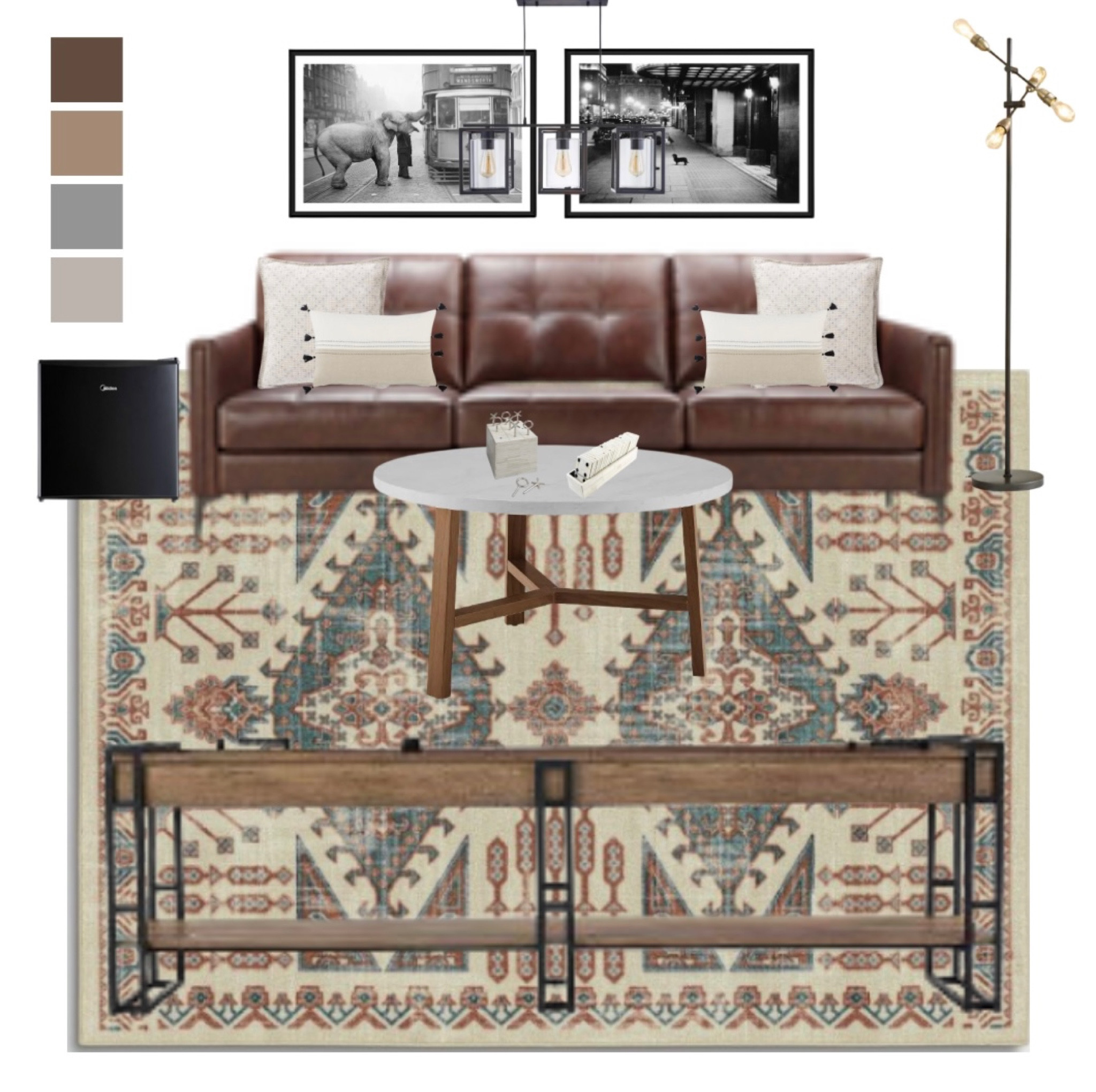 Games Room. Canes Room Decor Ideas. Living Room Design Ideas. Home Decor Ideas. Interior Design. Shuffle Board. Brown Leather Sofa. Moodboard. 

#LTKU #LTKhome #LTKstyletip