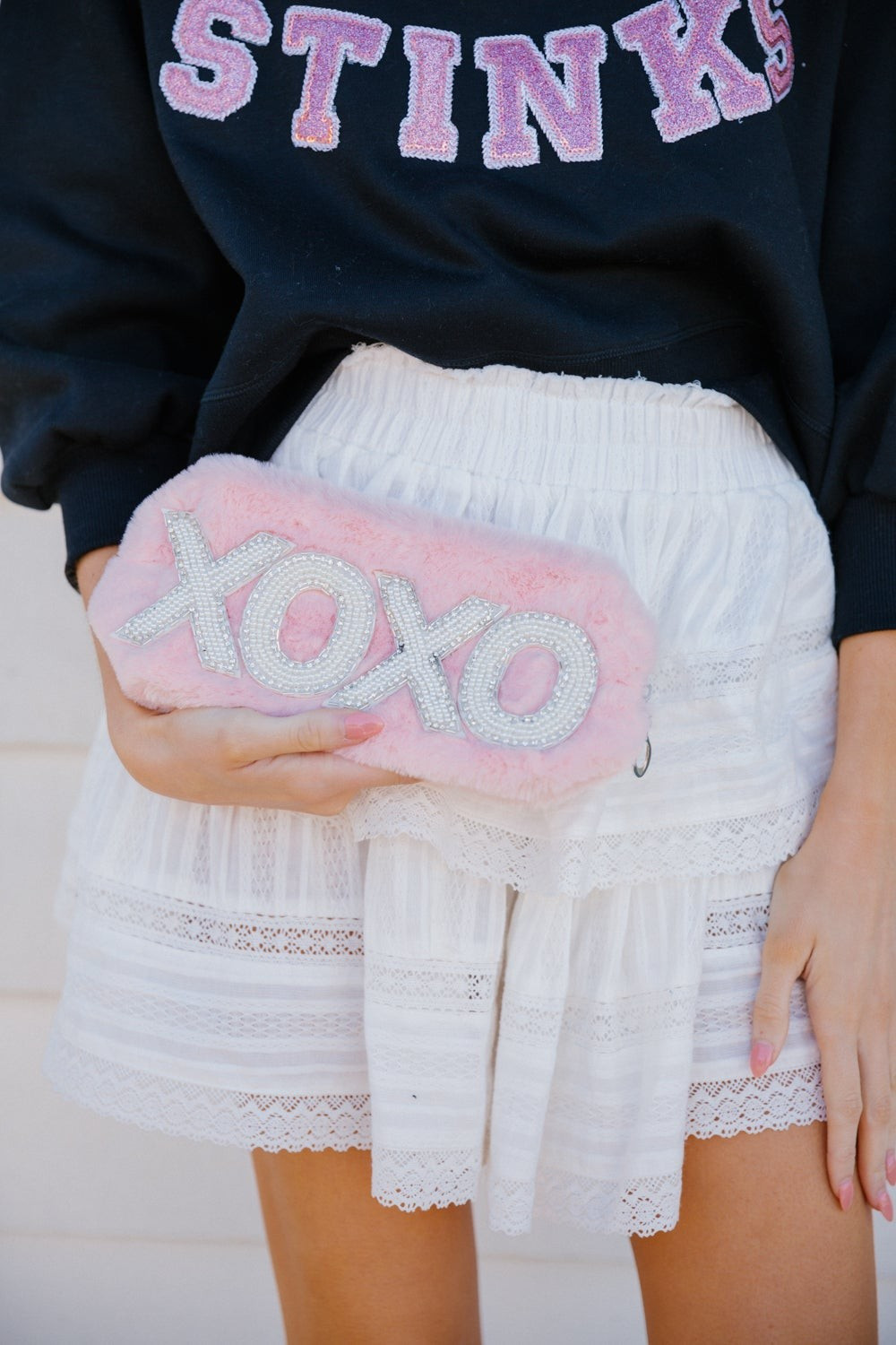 XOXO FUR CLUTCH | Judith March