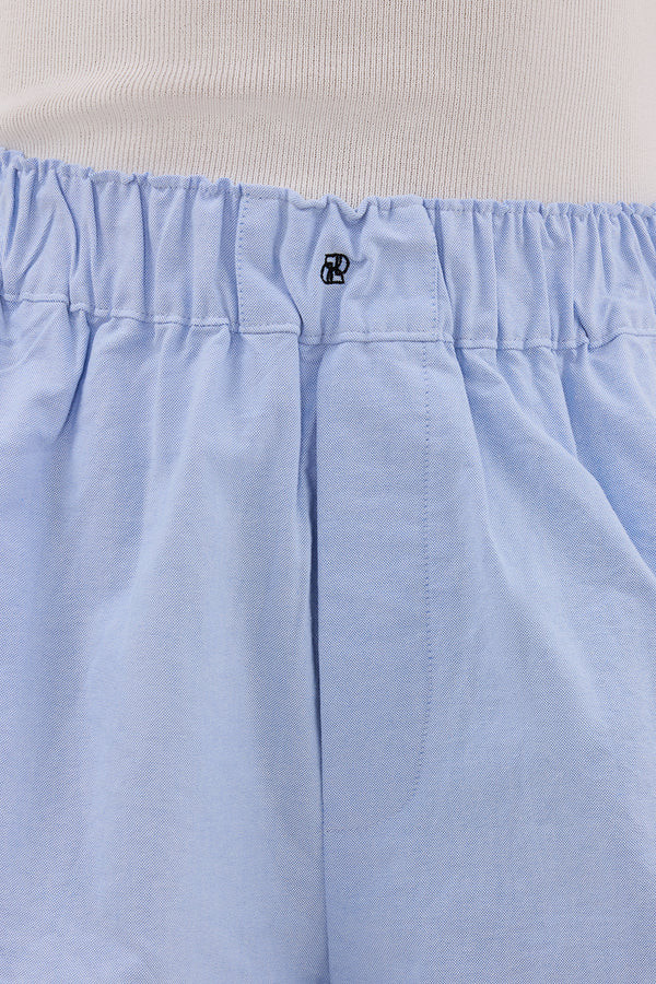 RHEA BLUE COTTON SHORT | DISSH