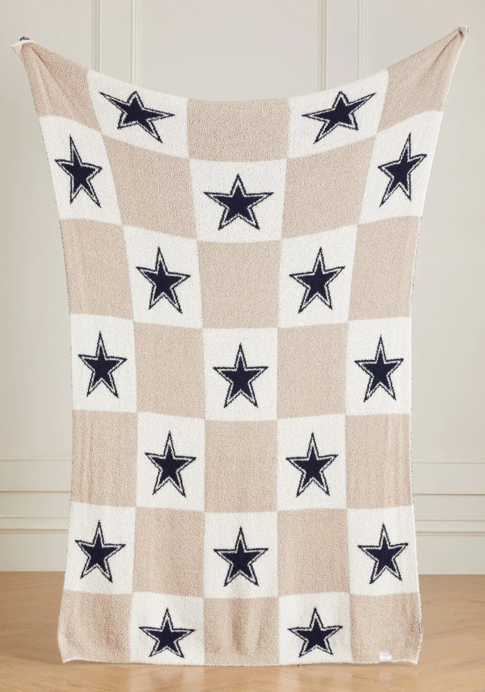NFL Buttery Blanket- Neutral Check- Pre Order 8-15 or sooner! | The Styled Collection