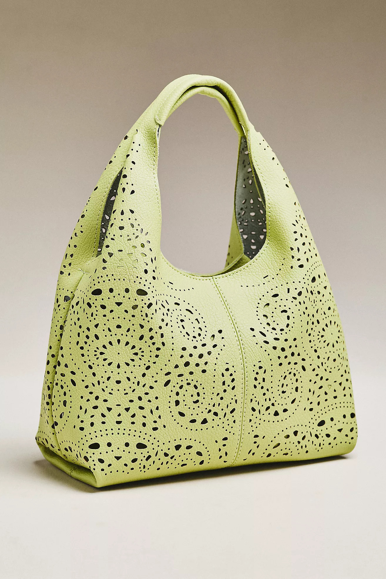 Melie Bianco Perforated Mini Hand Bag | Anthropologie (US)