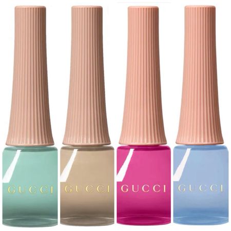 Gucci Glossy Nail Polish in perfect spring colors. Makes a lovely little gift! 

#LTKBeauty #LTKStyleTip #LTKFindsUnder50