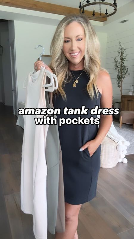 Amazon tank dress with pockets size small. Super soft material. Amazon vacation dress Amazon date night outfit, Amazon spring dress 

#LTKOver40 #LTKFindsUnder50