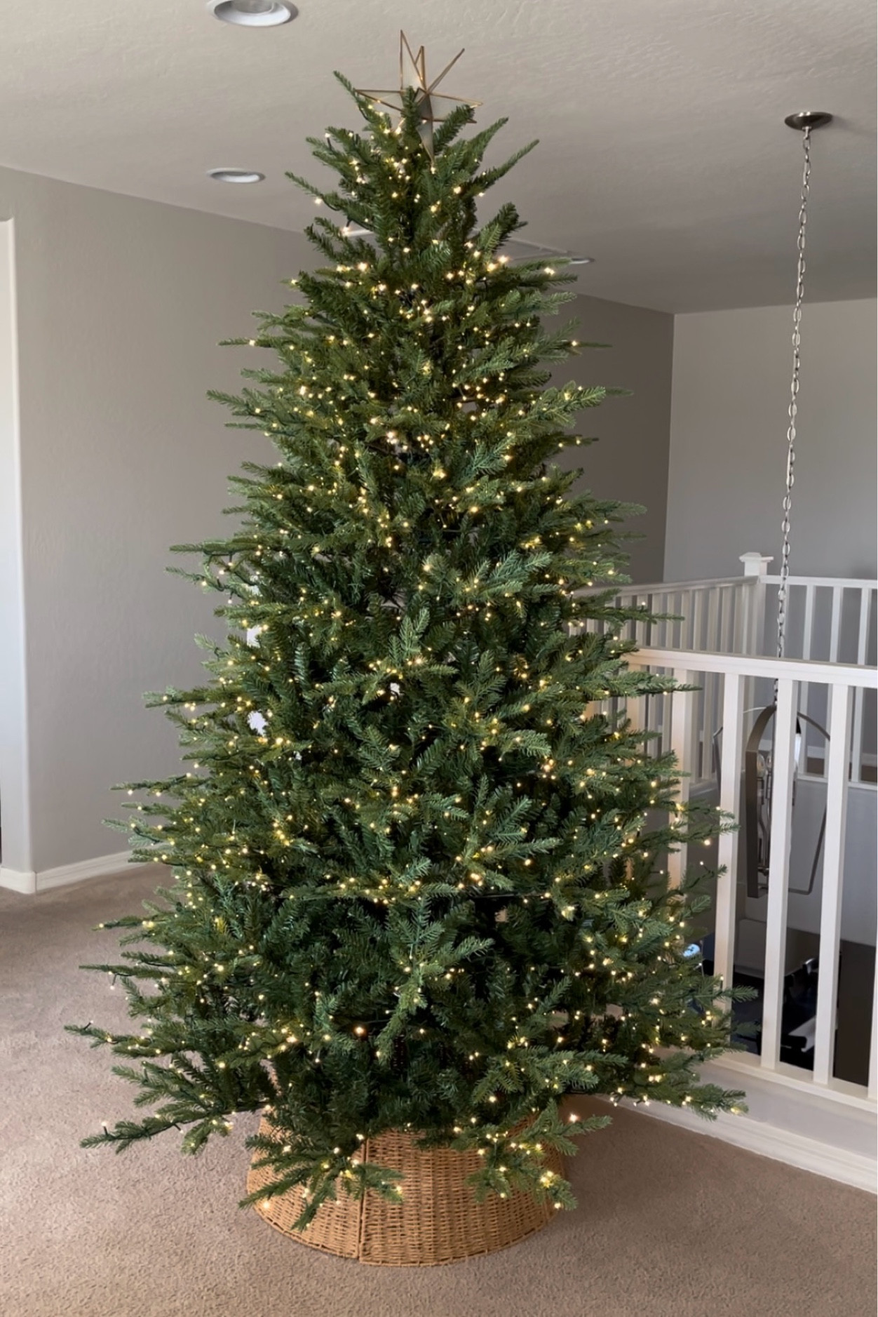 The viral Grand Duchess tree!  Follow @a.firemans.wife on Instagram for more inspiration. 

We love this tree so much that we bought the 7.5 ft for the upstairs loft. We have the 9ft that we bought last year for downstairs. Also comes in 12ft.

#LTKSeasonal #LTKHoliday #LTKHome