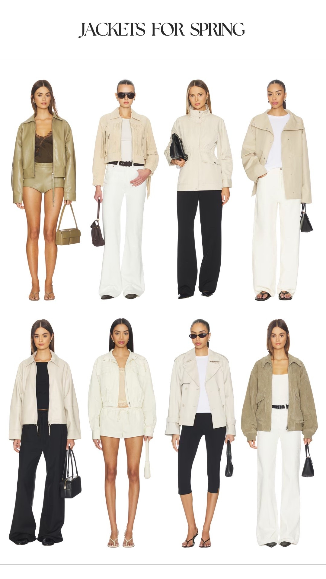 Jackets for Spring

#LTKSeasonal