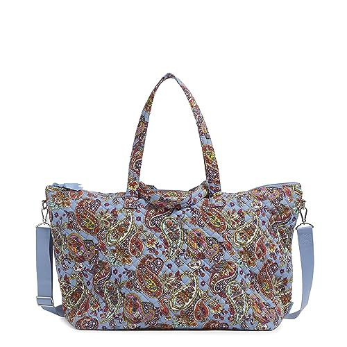 Cotton Overnight Travel Tote Travel Bag, Provence Paisley | Amazon (US)