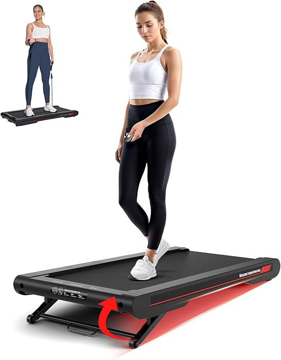 Sperax Walking Vibration Pad with Manual Incline,4-in-1 Under Desk Treadmill with APP Vibration M... | Amazon (US)