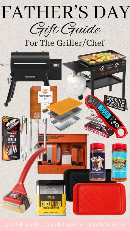 Father’s Day gift guide for the griller/chef!

Grill, smoker, cooking, meat thermometer, grill brush, meat seasonings, Father’s Day, gifts for dad

#LTKmens #LTKGiftGuide #LTKSeasonal