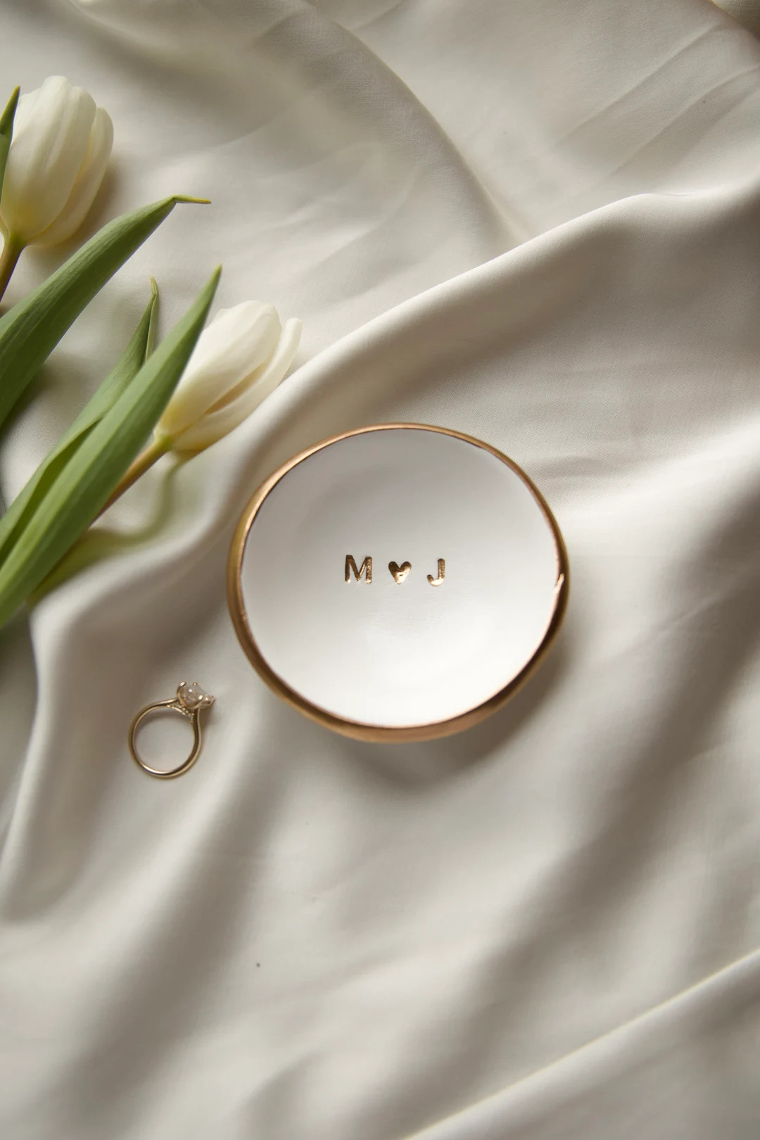 Jewelry Dish, Personalized Ring Dish, Gift for the Couple, Custom Wedding Gift, Wedding Ring Hold... | Etsy (US)