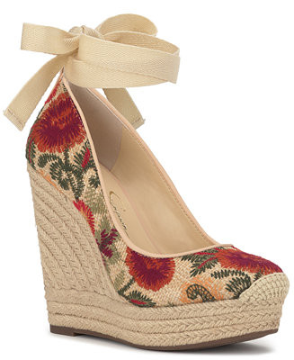 Women's Zexie Espadrille Wedge Sandals | Macy's