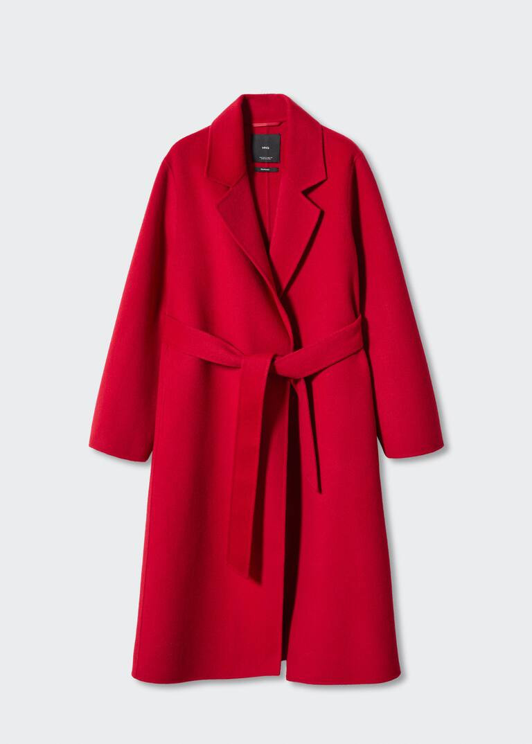 Belt handmade coat | MANGO (US)