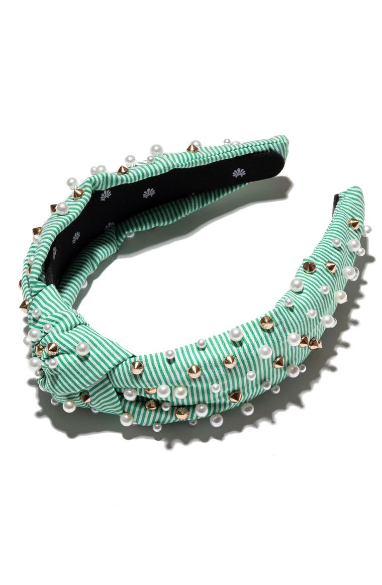 Imitation Pearl Embellished Headband | Nordstrom