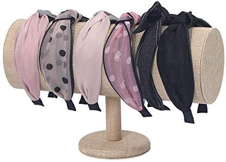 T-Bar Headband Holder Hairband Display Stand Necklaces Showcase Storage Organizer for Chains (yel... | Amazon (US)