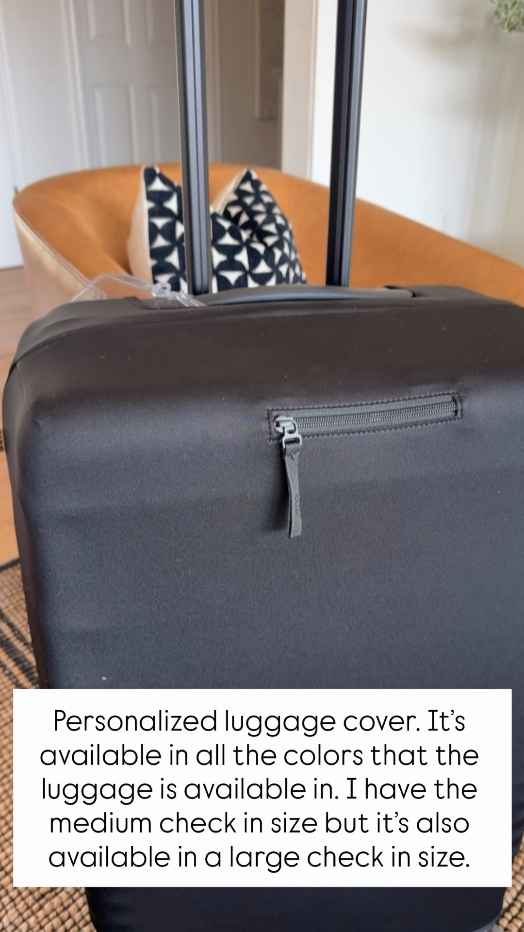 If you buy this luggage then I highly suggest getting the matching luggage covers. You can also personalize them. 

#LTKTravel #LTKSaleAlert #LTKOver40