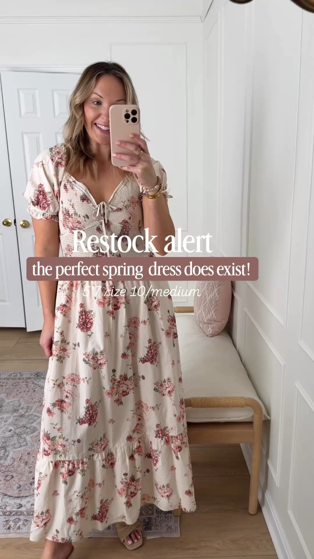 The perfect spring dress does exist! In a medium! Family photo dress - Easter dress 

#LTKSeasonal #LTKMidsize #LTKSaleAlert