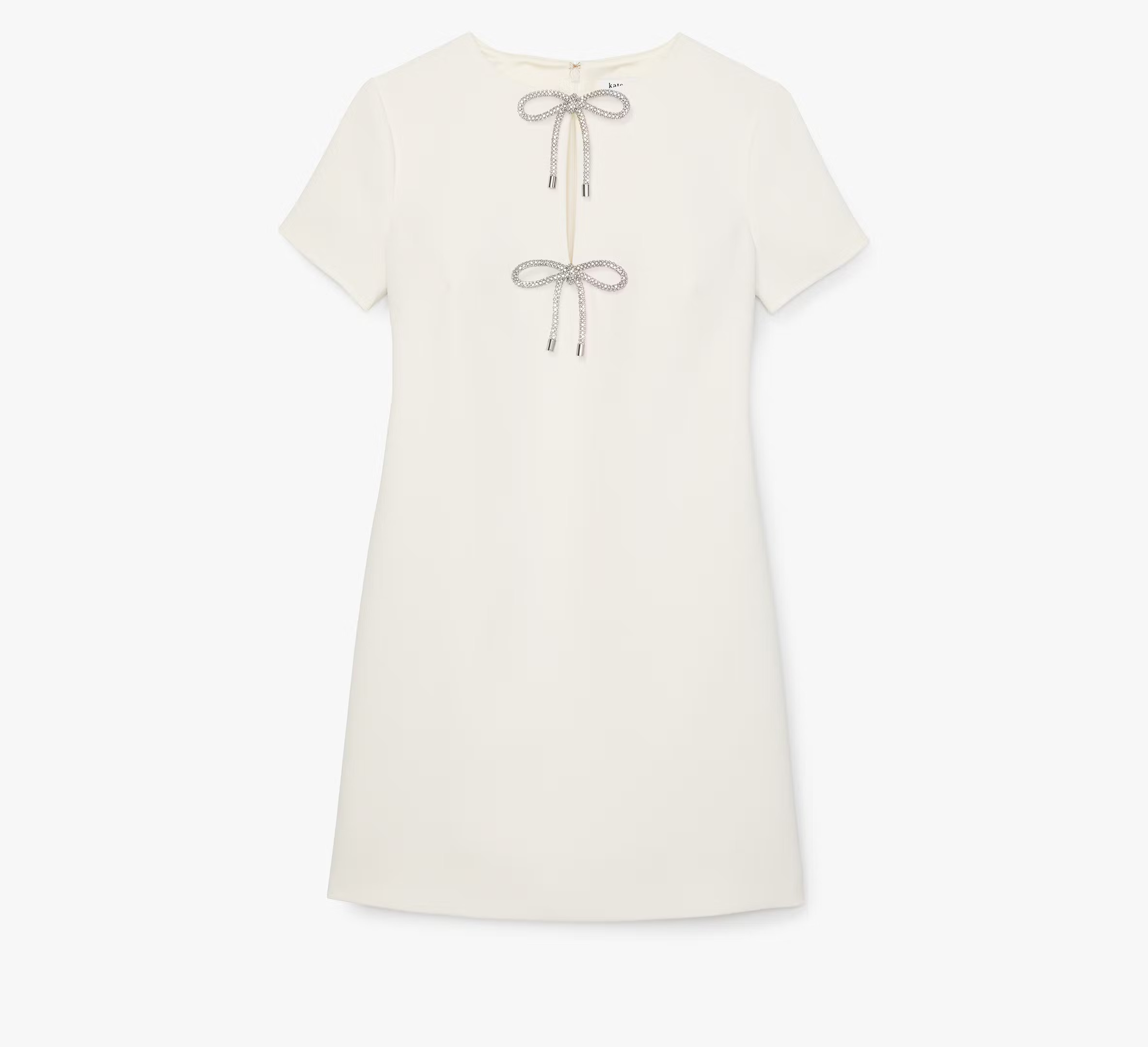 Kate Spade Rhinestone Bow Dress, Cream - 10 | Kate Spade (US)