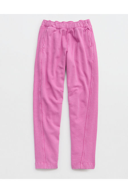 Aerie Oh Snap! Barrel Sweatpant Women's Hot Fuchsia S | Aerie