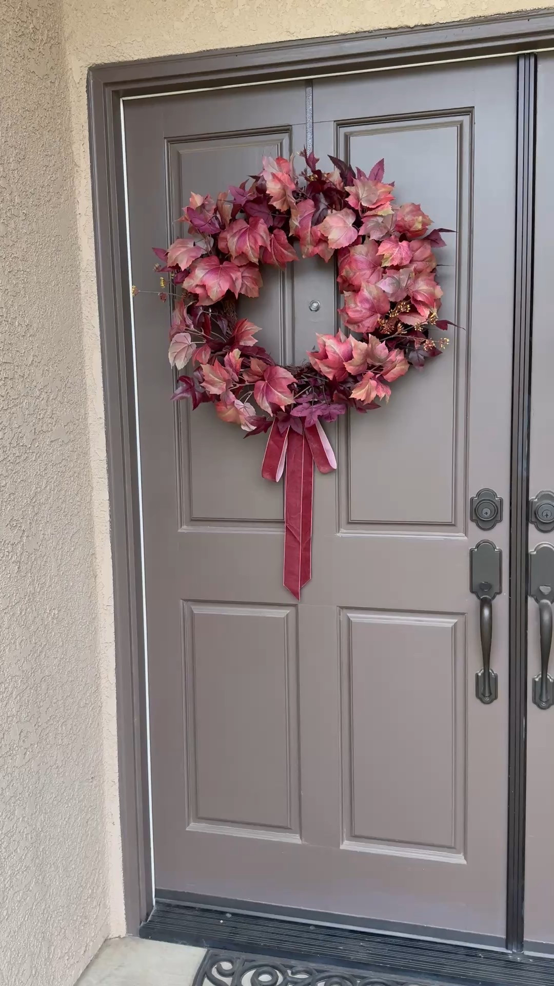 🍂✨ Fall vibes are in full swing, and what better way to welcome the season than with a gorgeous wreath adorned with soft velvet ribbon? 🎀🍁 Whether you’re hanging it on your front door or using it as a cozy centerpiece, this beauty is sure to bring all the autumn feels! 🍂🧡 Let’s get crafty! Who’s ready to make their own? 🙋‍♀️ #FallWreath #VelvetRibbon #AutumnDecor #DIYHomeDecor #CozyVibes

#LTKSeasonal #LTKHome