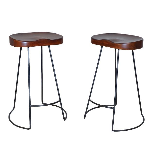 Set of 2 24" Vale Counter Height Barstools - Carolina Chair & Table | Target
