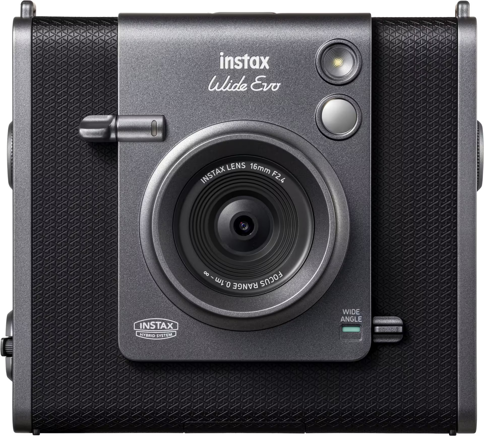 Fujifilm - instax WIDE Evo Hybrid Instant Film Camera - Black | Best Buy U.S.
