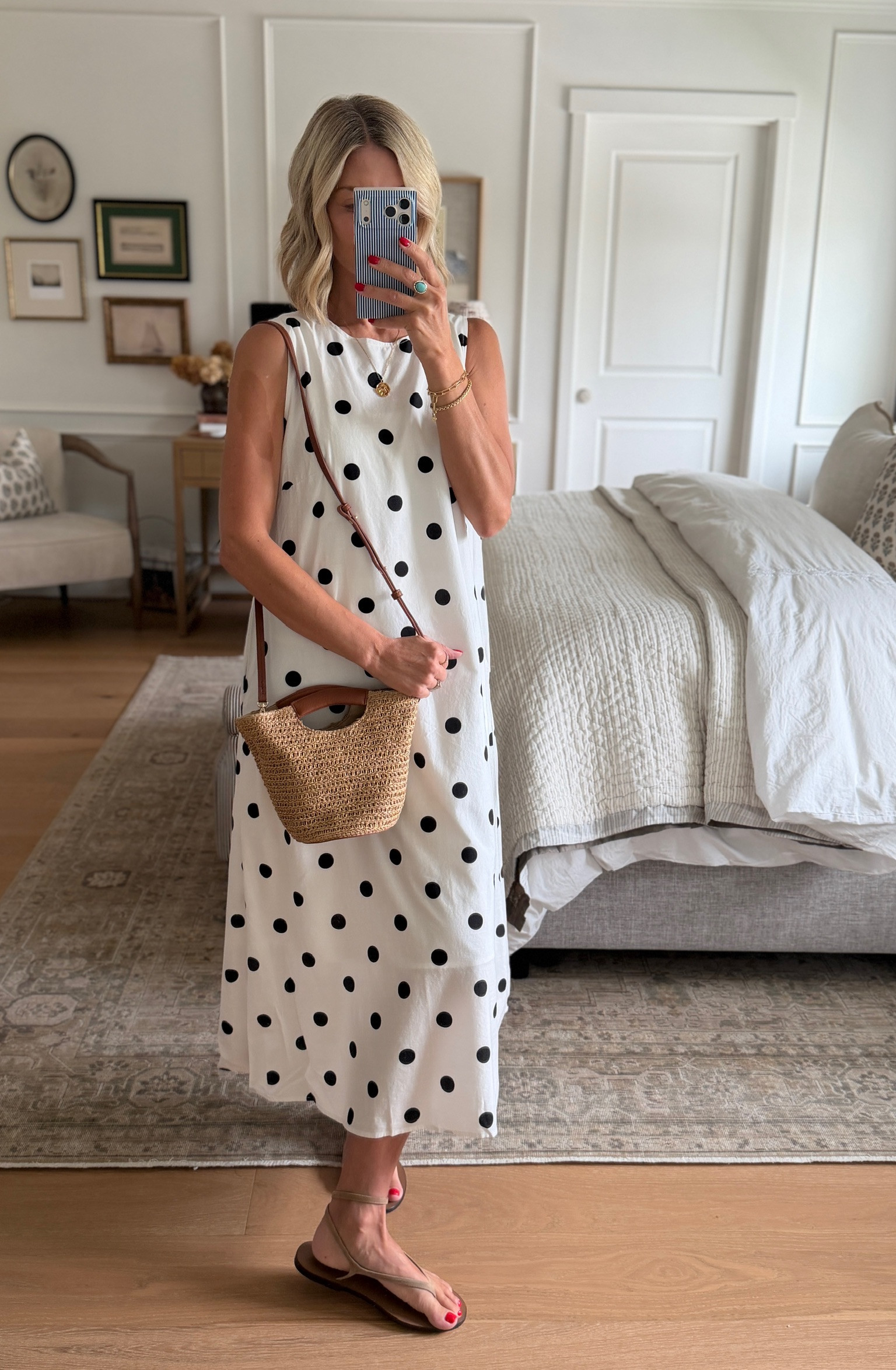 I am loving this dress from amazon! 

polka dots, maxi dress, summer outfit 

 #LTKgrwm #LTKootd #LTKOver40
