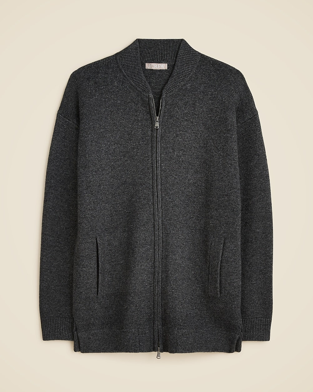 Full-zip flight sweater-jacket | J. Crew US