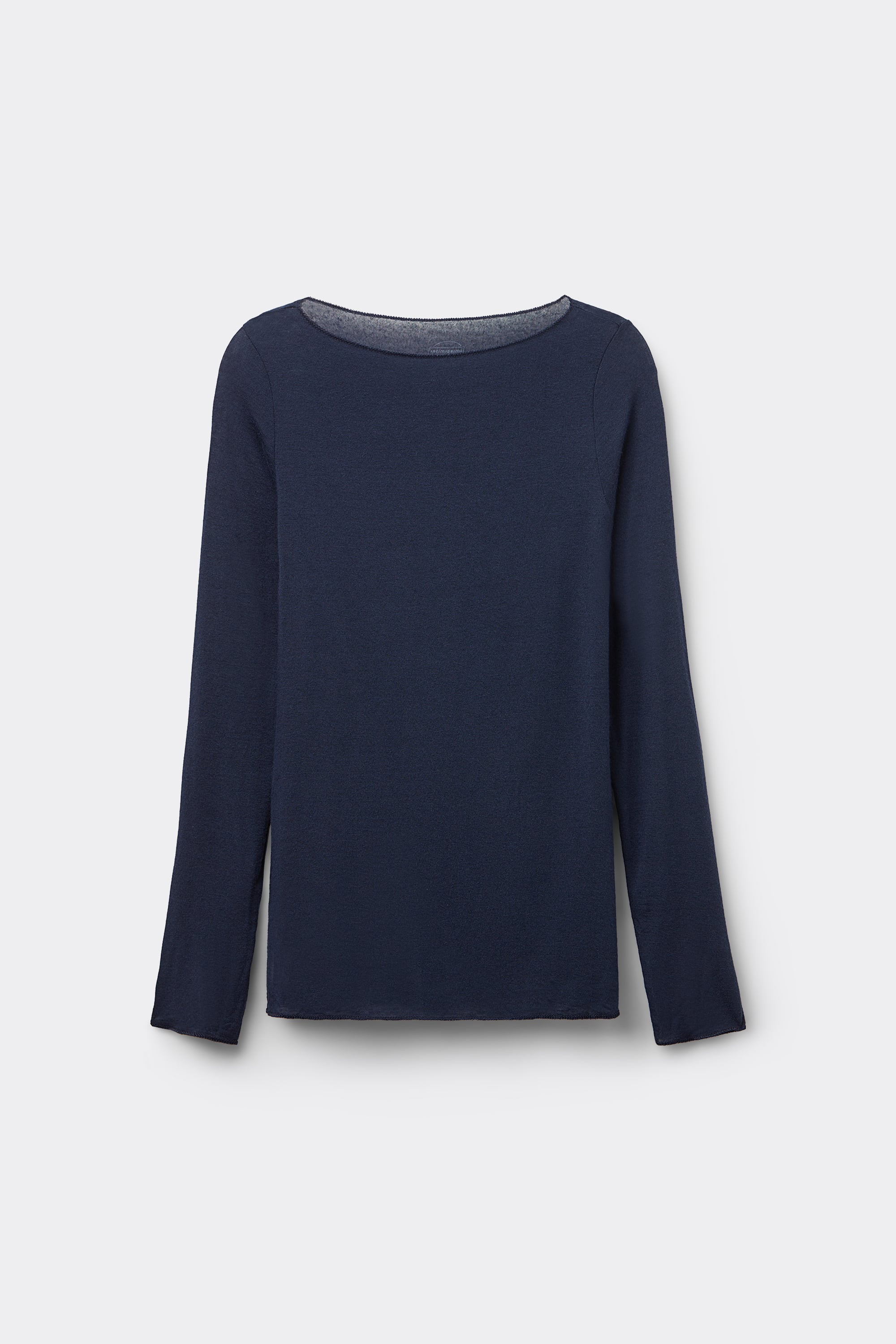 Sheer Cashmere Boat Neck Shirt | Intimissimi | Intimissimi (US)