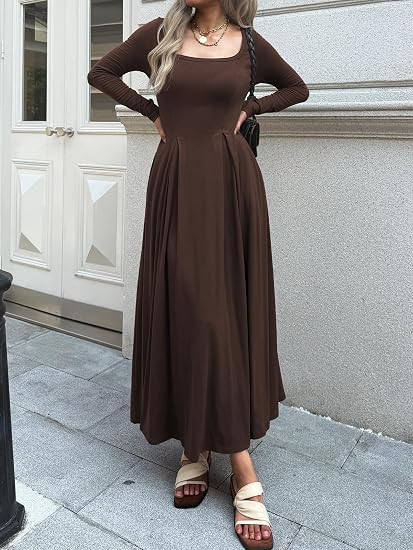 The easiest way to look put together this fall? Dresses 🍂✨ Amazon has so many good options right now—from cozy knits to flowy maxis. I’m obsessed with the brown tones and how easy they are to style with boots. Velvet dresses are perfect for a night out and plaid styles are so classic. Even the floral dresses feel fall-ready this season. It’s effortless style at its best.

#FallStyle #AmazonFinds #SweaterDress #MaxiDress #PlaidOutfit #VelvetDress #FloralStyle #AutumnOOTD #LTKStyle #CozySeason 

 #LTKSeasonal #LTKU #LTKSaleAlert