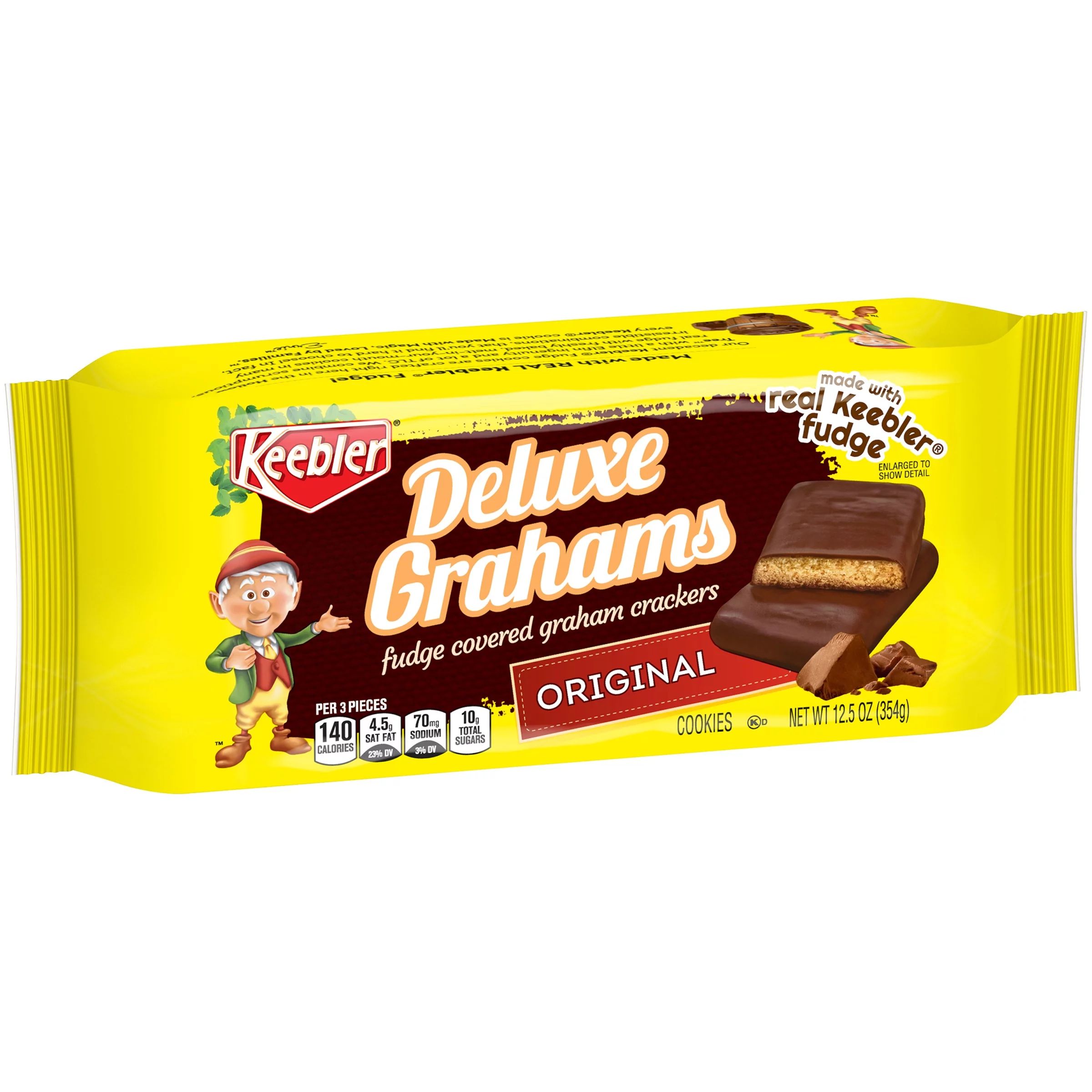 Keebler Deluxe Grahams Original Cookies, 12.5 oz - Walmart.com | Walmart (US)