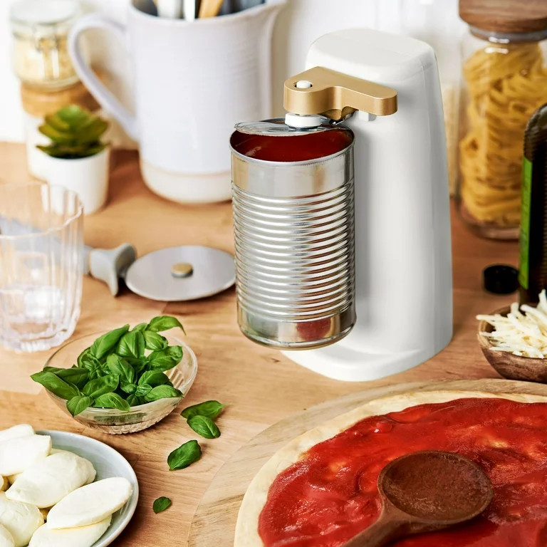 Beautiful Easy-Prep Electric Can Opener, White Icing by Drew Barrymore | Walmart (US)