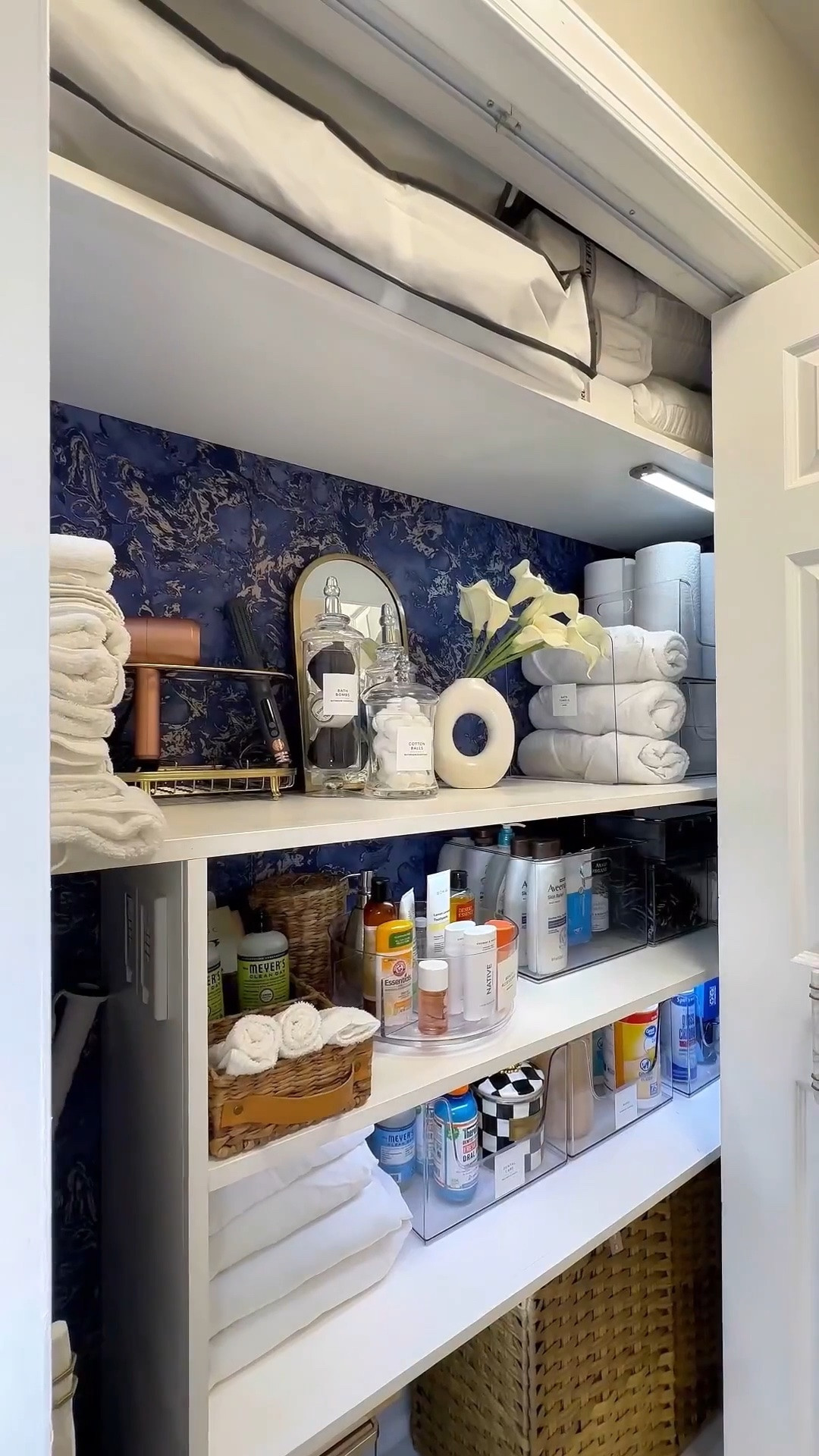 Linen closet storage and organization finds

#LTKHome #LTKSaleAlert