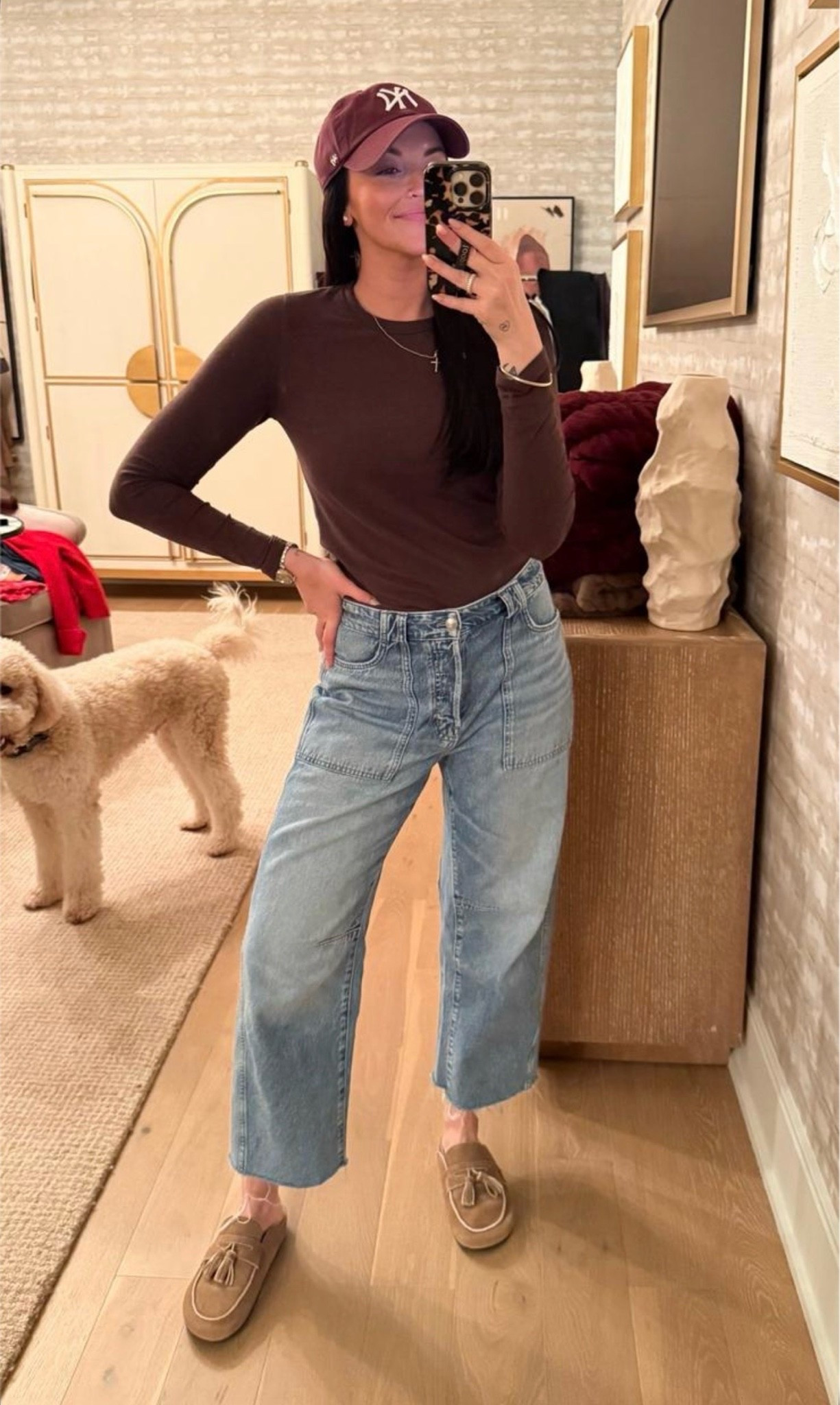 My @Madewell jeans are on sale with code “LTK20”! They’re out for stock in this color but in stock in white & black.

#LTKxMadewell #LTKSaleAlert #LTKootd