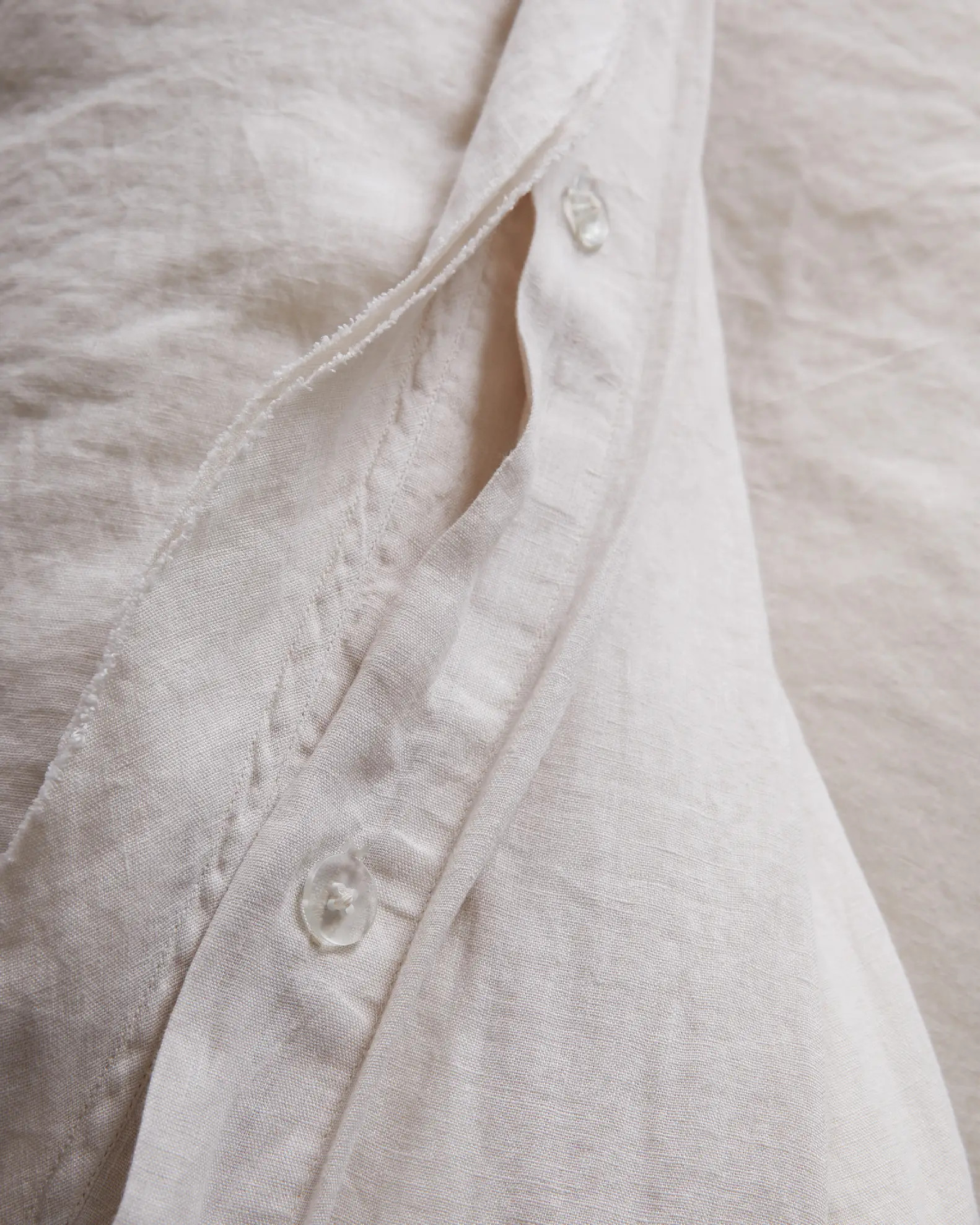 European Linen Double Flange Duvet Cover | Quince