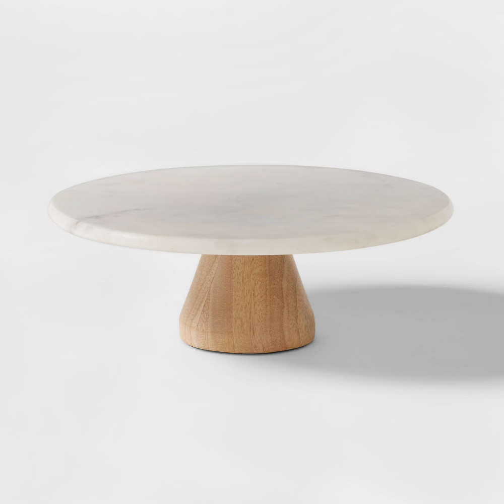 Marble and Wood Cake Stand - Project 62™ | Target