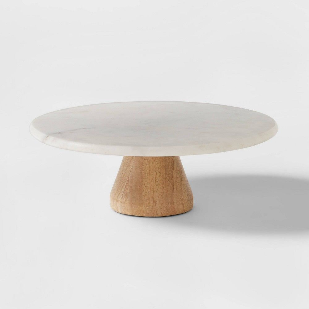 Marble & Acacia Cake Stand - Project 62 | Target