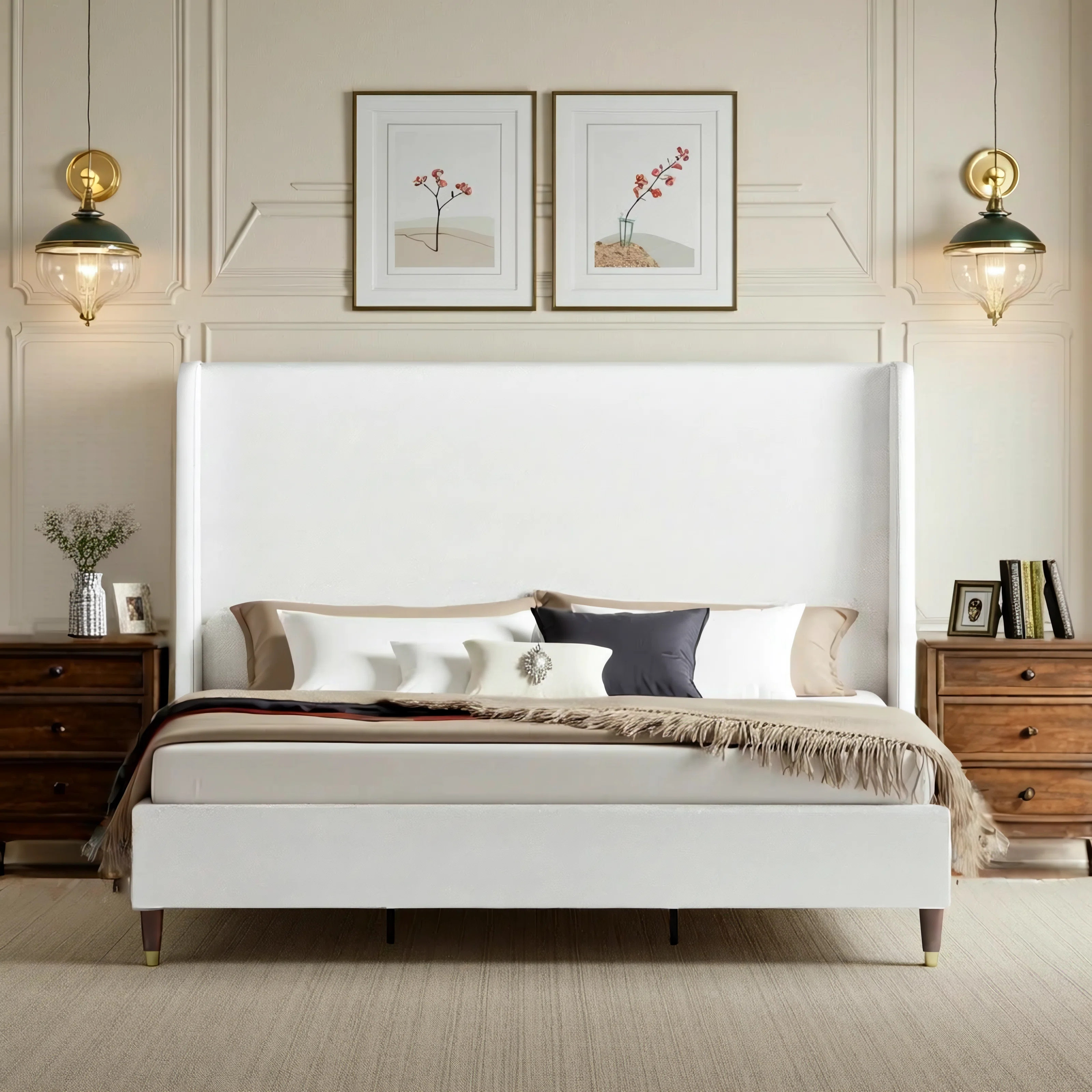 Belo Upholstered Platform Bed | Wayfair North America