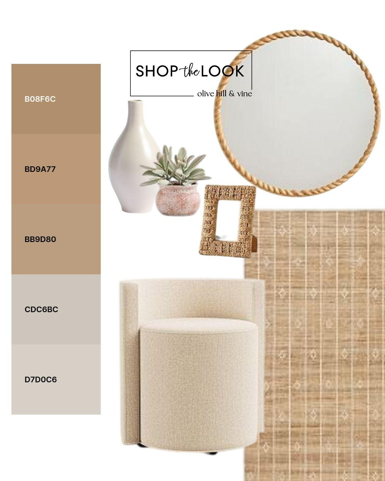 Whether you're creating a dedicated vanity or a compact workspace, this collection balances clean lines with natural textures for a refined, relaxed aesthetic that feels right at home anywhere.

#LTKHome