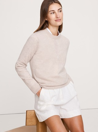 Lightweight Cashmere Crew-Neck Sweater | Banana Republic (US)